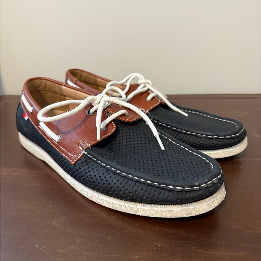 Classic Black and Brown Boat Shoes